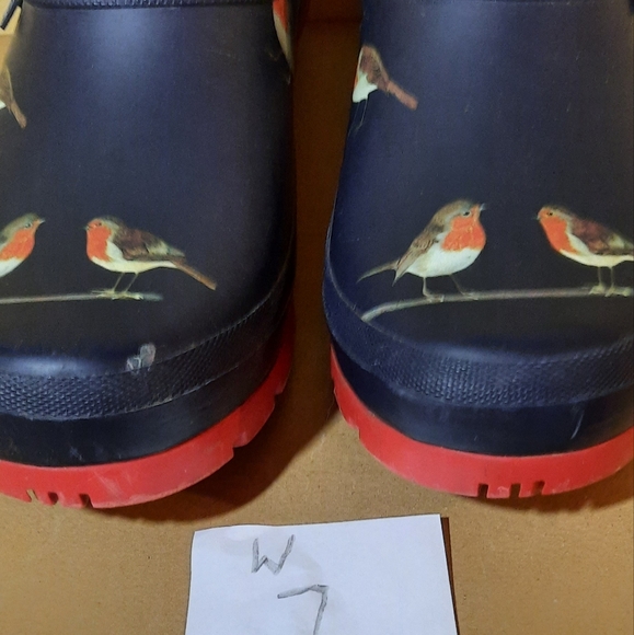 Joules rain shoes womens size7 - Picture 2 of 5